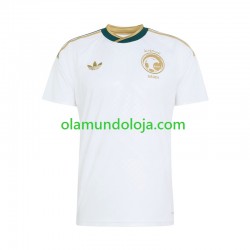 Camisola Arábia Saudita Homem Equipamento Segundo Copa do Mundo 2026 Manga Curta